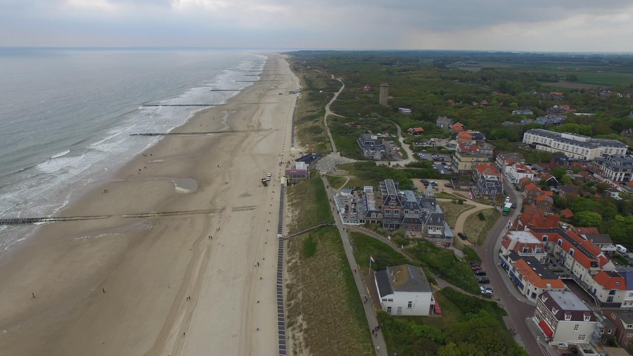 Klein Zeeduin Lägenhet Vrouwenpolder Exteriör bild